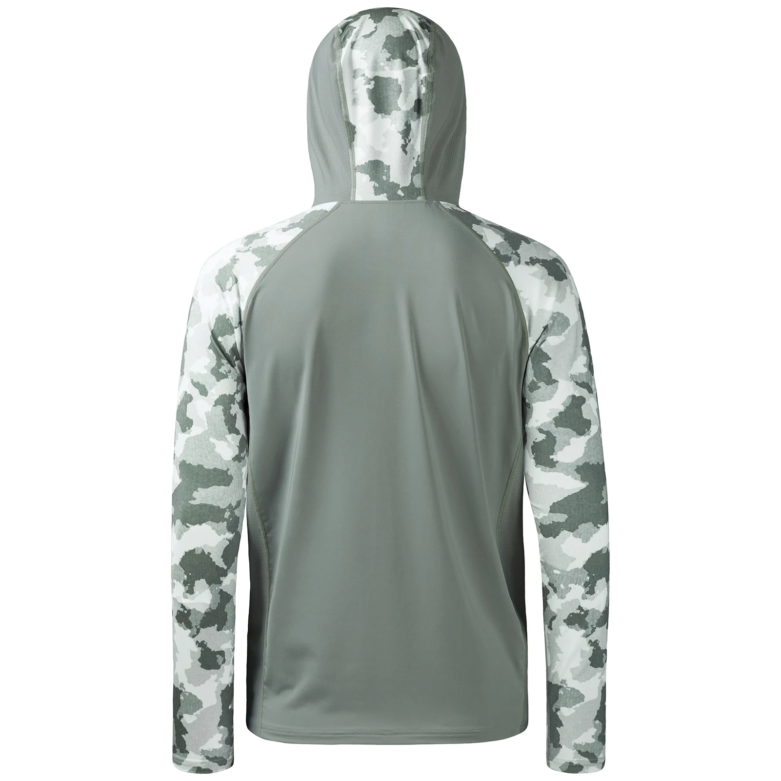 Bassdash Men’s UPF 50 Performance Fishing Shirt Cooling Hoodie Camo Long Sleeve  FS17M