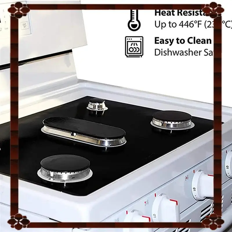 حماة موقد التسليم لمدة 24 ساعة، سجادات طاردة للبقع والزيت، سجادات تنظيف قابلة لإعادة الاستخدام، واقيات نطاق الموقد، حشو مساحة واسعة طويلة