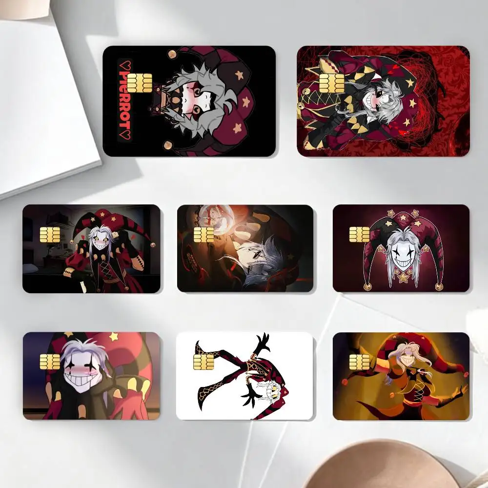 TheFrea CircusPierrot StickersCredit Debit Card Film Skin Sticker Credit Card Skin Stickers For Bank Card Bus Metro Card Sticker