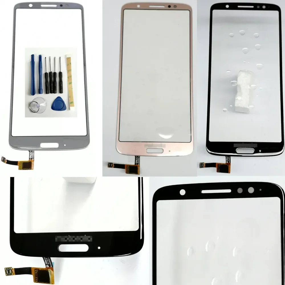 

Shyueda 100% New For Motorola Moto G6 2018/Moto 1S XT1925 5.7" Outer Front Glass Touch Screen