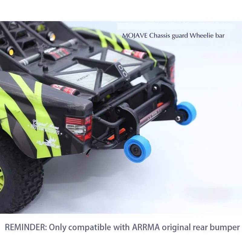 

Защита шасси Wheelie Bar для 1/7 ARRMA RC MOJAVE 6S EXB Desert Truck Car