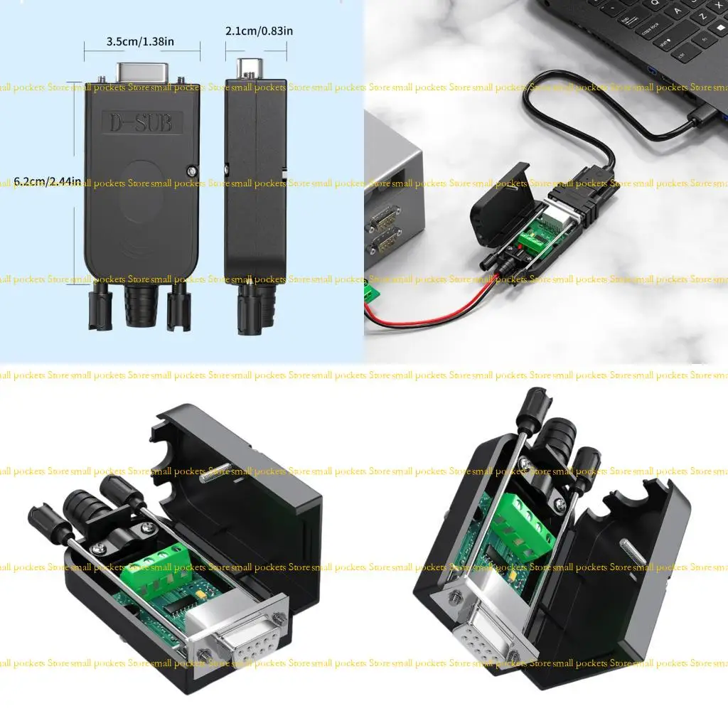 

R1WD RS232 RS485 Converter For Industrial Data Transfer Up To 4000Ft Auto Direction