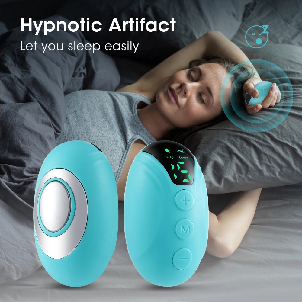 

Handheld Sleep Aid Device Micro Current Intelligent Help Sleep Devices for Sleep Massager Relief Anxiety Stress Hypnosis Tool
