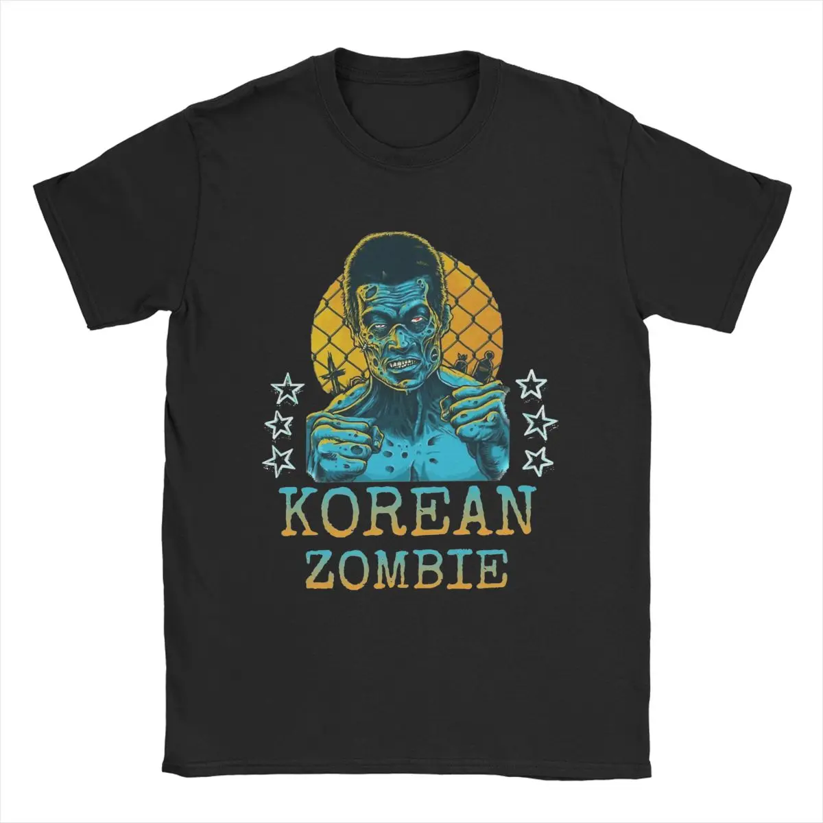 Korean Zombie Chan Sung Jung T Shirts for Men Cotton Crazy T-Shirt Round Neck Tees Short Sleeve Tops Printing