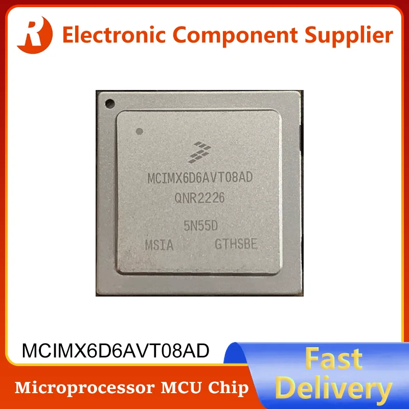 

MCIMX6D6AVT08AD FCPBGA-624 MCIMX6D6AVT08 100% Brand New Original FBGA SMD BGA Chip Microprocessor IC in Stock Fast Deliver