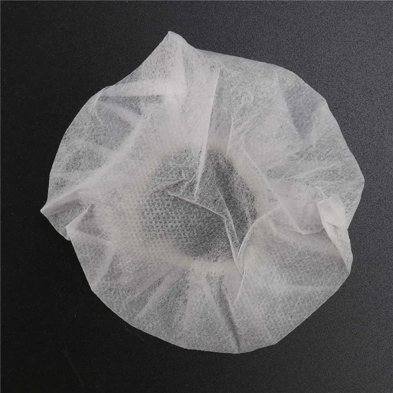 B48A 1000 шт. одноразовые чехлы для наушников нетканые чехлы для наушников эластичные чехлы для наушников подходят для большинства наушников-вкладышей