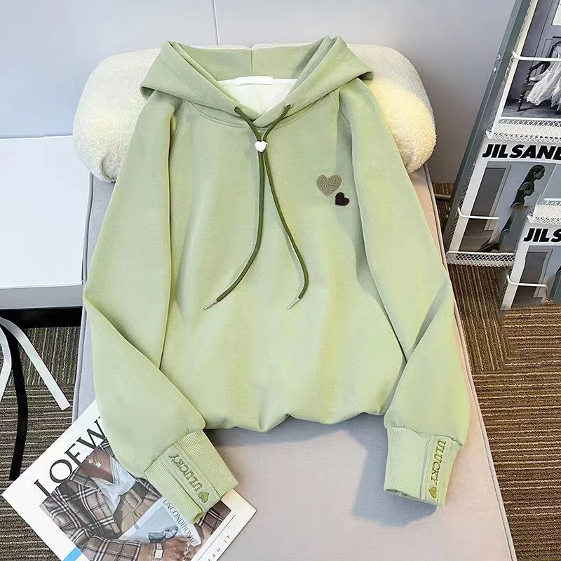 Girls Warm Trends Hoodies Winter Kids Sweatshirt Fashion Tracksuit Children Autumn Casual Clothing Pink  Hooded Tops 4-14 years