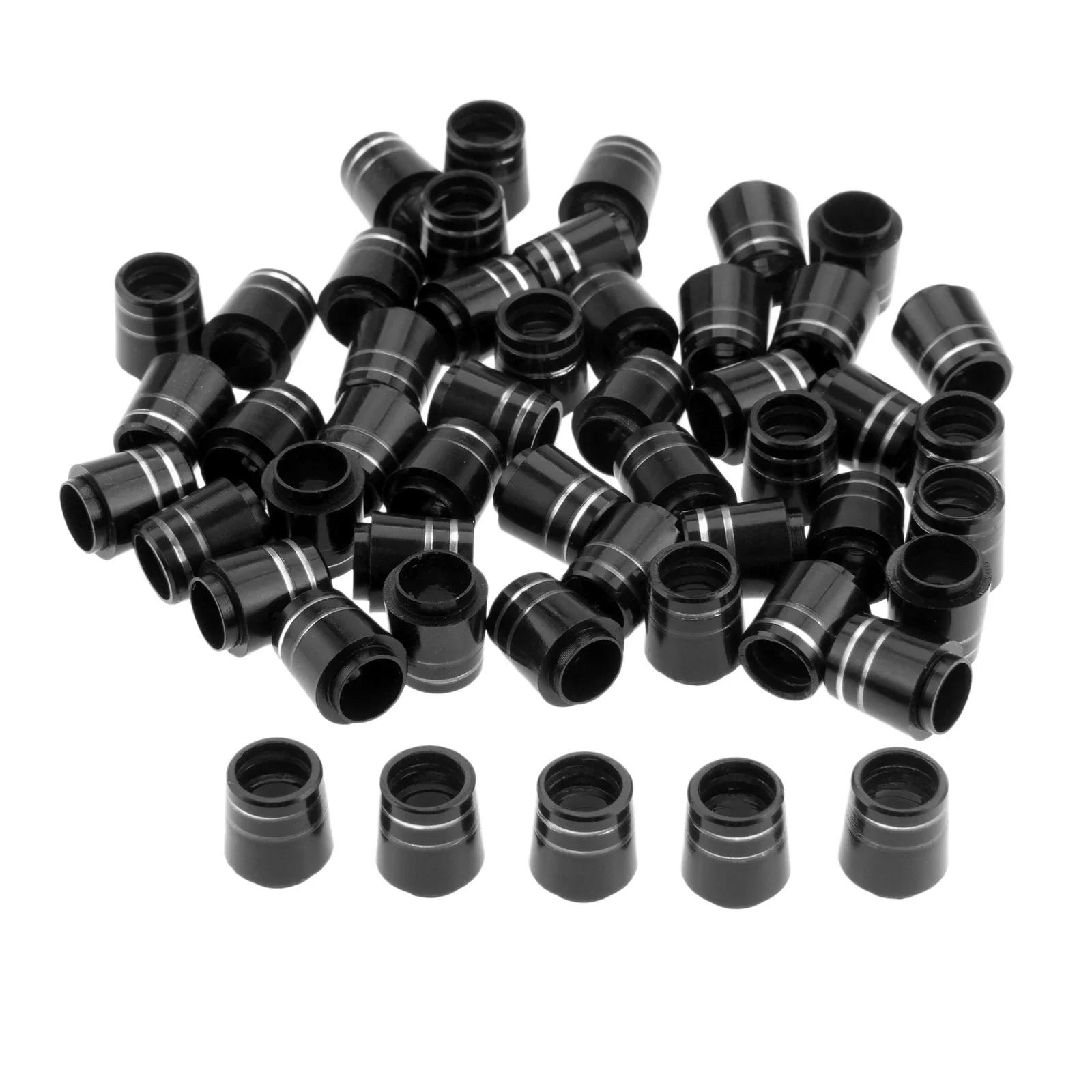 gohantee 50pcs Golf Club Sleeve Ferrules Fit 0.335\