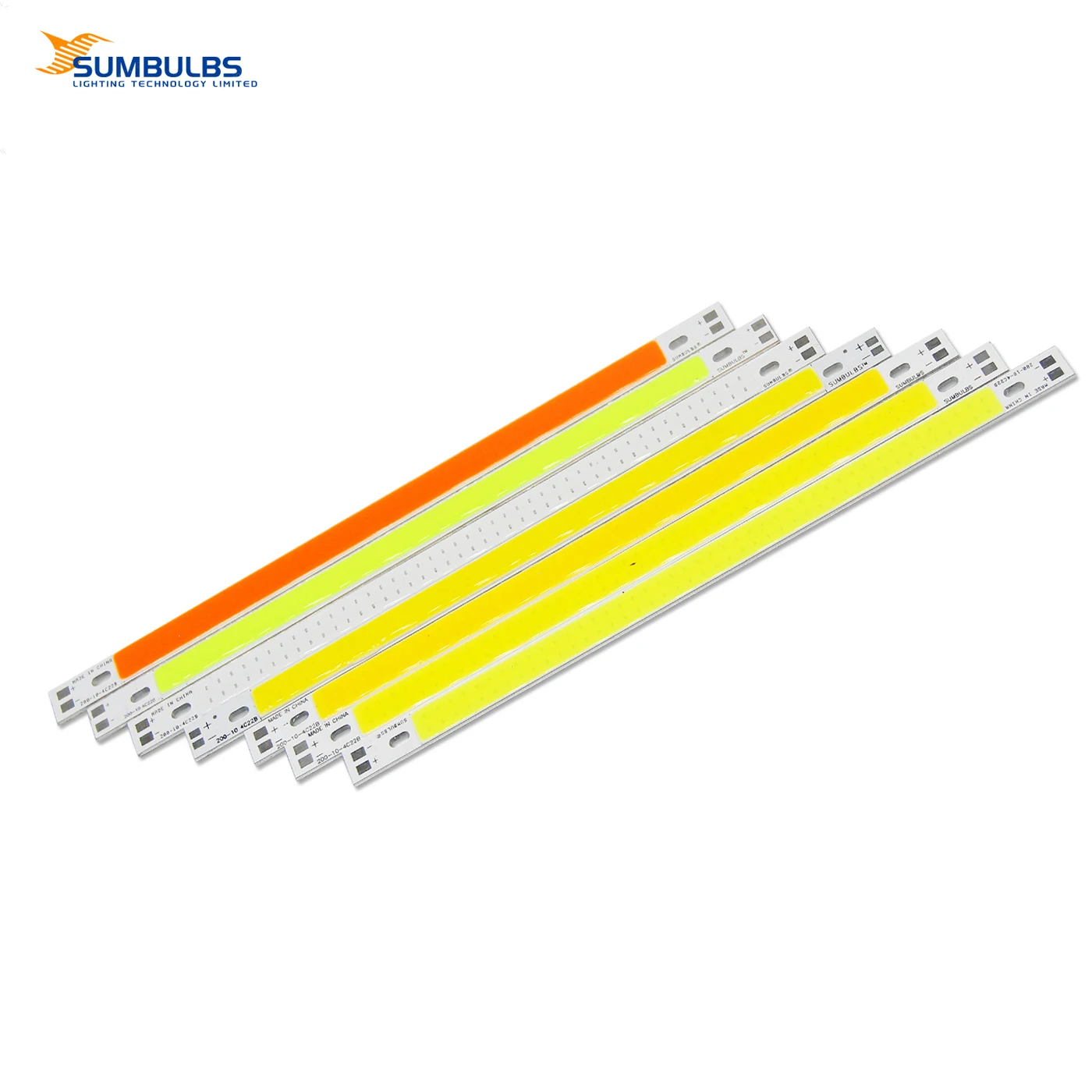 200x10mm COB Bar Light Strip DC12V 10W Multi-Color LED 10cm Lamp Warm to Cool White Blue Green Red Yellow Bulb for Home Lighting image 3