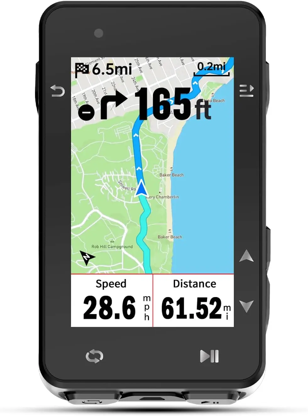 

2.8‘’ Map Navigation iClimb Training Function MTB Wireless Cycling Computer GPS Unit IPX7 Waterproof