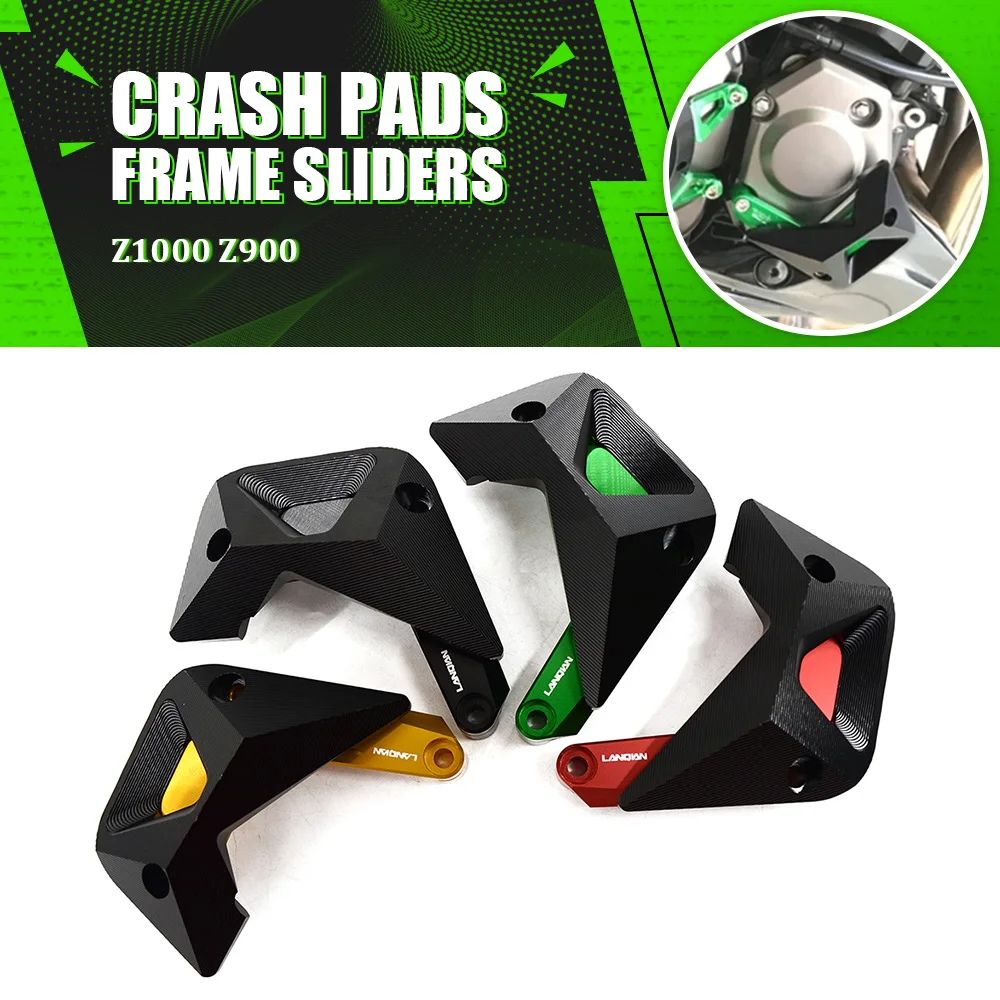 

Motorcycle Accessories Frame Slider Crash Pads Engine Protector Guard For Kawasaki Z1000 Z 1000 2010-2021 Z900 Z 900 2017-2021