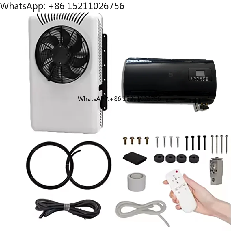 Heavy-duty and Light-duty Truck Engineering Box-type Recreational Vehicle 12V/24V Split-type air Conditioner