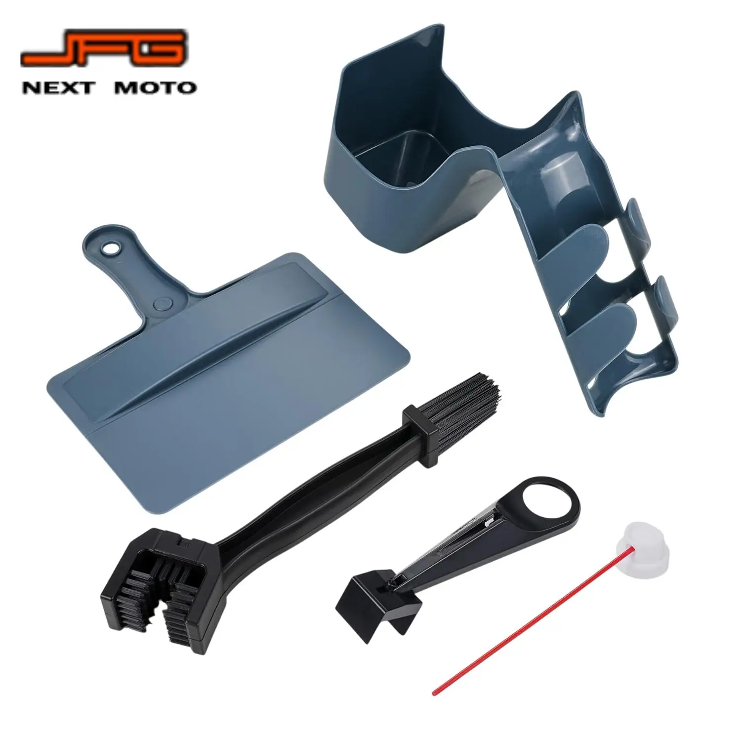Chain Cleaning Brush Pair Box Set For Universal Q20 Surron Duty Scrubber Tool E-bikes Motorcycle PP Motocross Accessories Moto