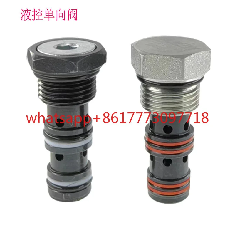 유압 체크 밸브 유압 제어 체크 밸브 M18X1.5 유압 잠금, 실린더 압력 유지 밸브, 단방향 잠금