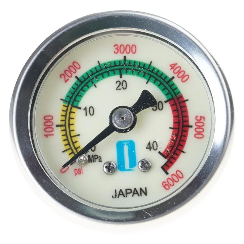 

M10 Automotive Clear Scale Economy Pressure Gauge 0-6000/0-40MPa Air Pump Pressure Gauge Diving Equippment Manometer Measure