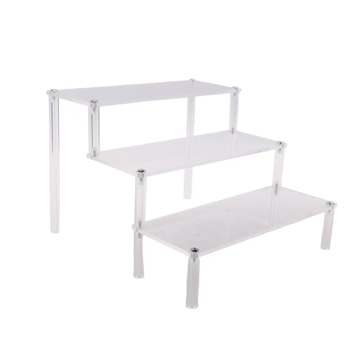 ●Acrylic Lifting Display Stand 3-Layer Perfume Tissue Display Stand Character Model Display Stand Dessert Rack