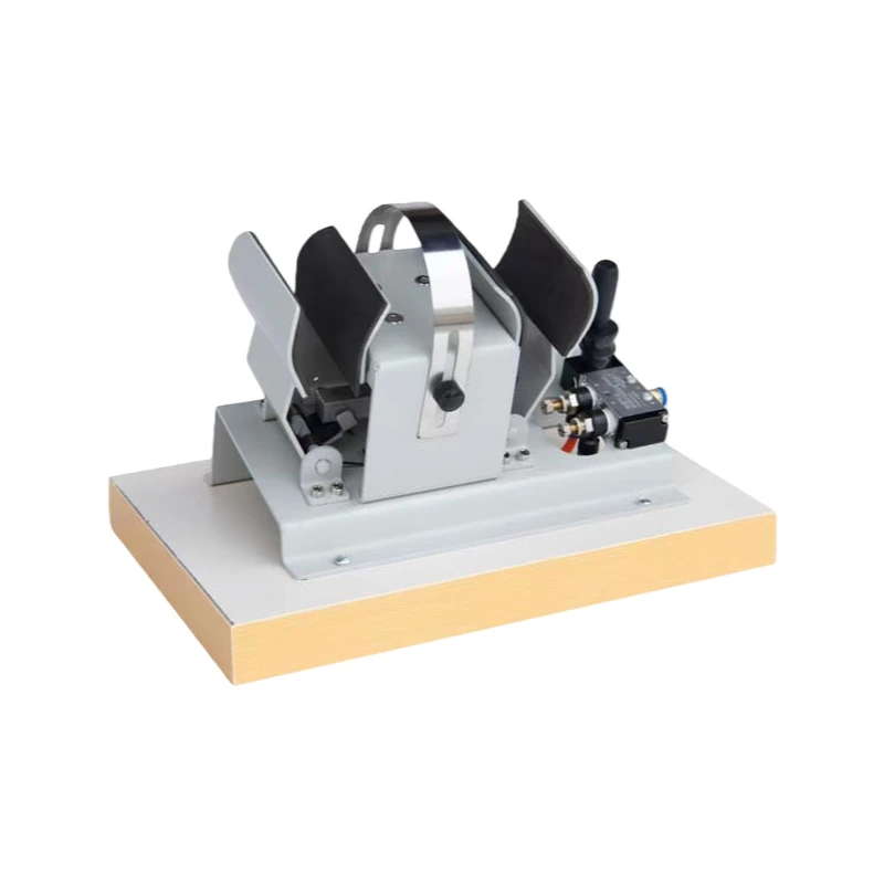Table Type Pneumatic Shoe Lacing Machine Automatic Tie Shoelace Fixture for Casual Sport Shoes Upper Shoemaking Equipment