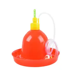 Chicken Waterer Farm Backyard Automatic Poultry Drinker Waterer Chicken Water Drinking Bowl for Ducks Goose Quail Pigeon Chicks