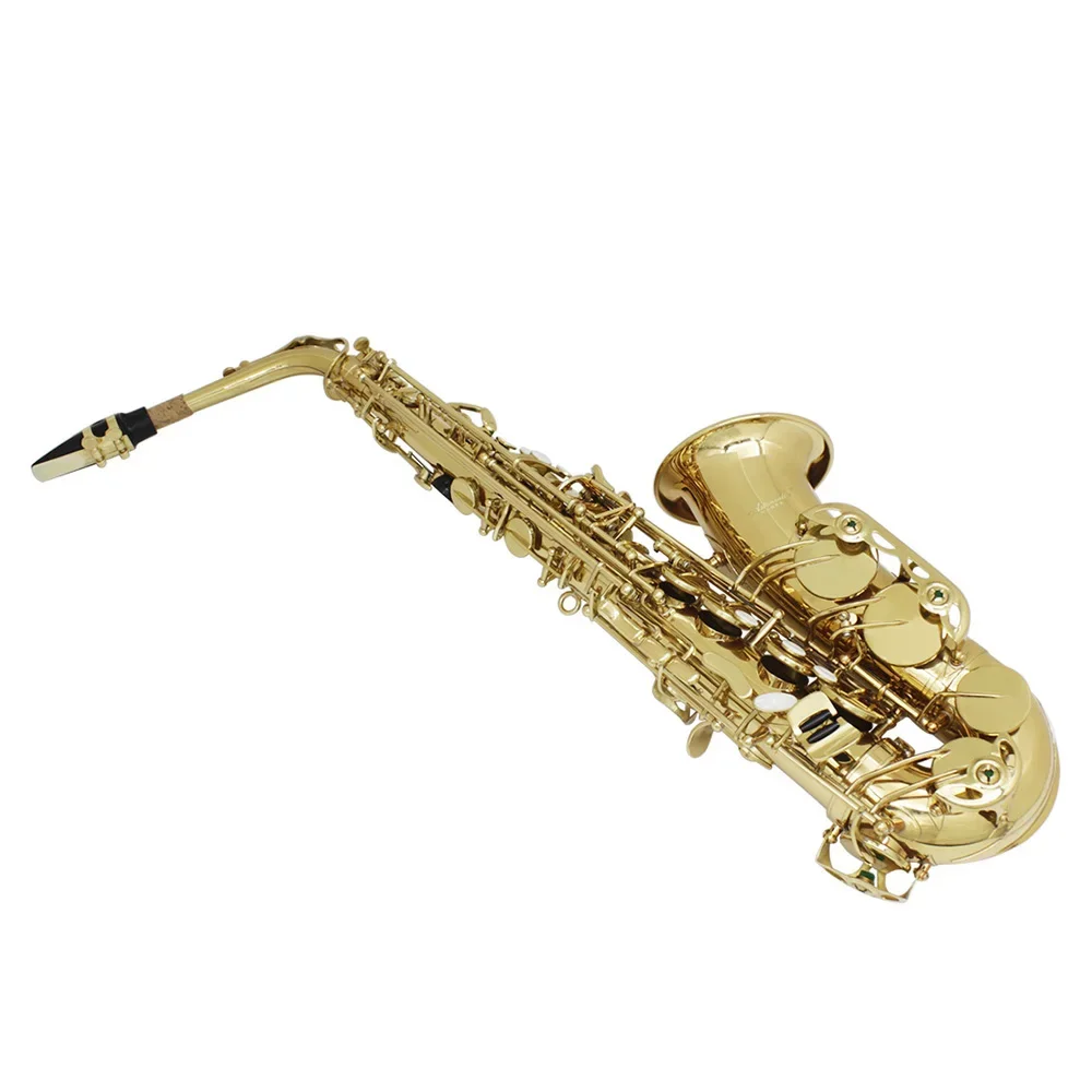 SLADE Alto Saxophone Gold Eb Sax Professional Woodwind Instrument Brass Body With Box Mouthpiece Musical Instrument Accessories