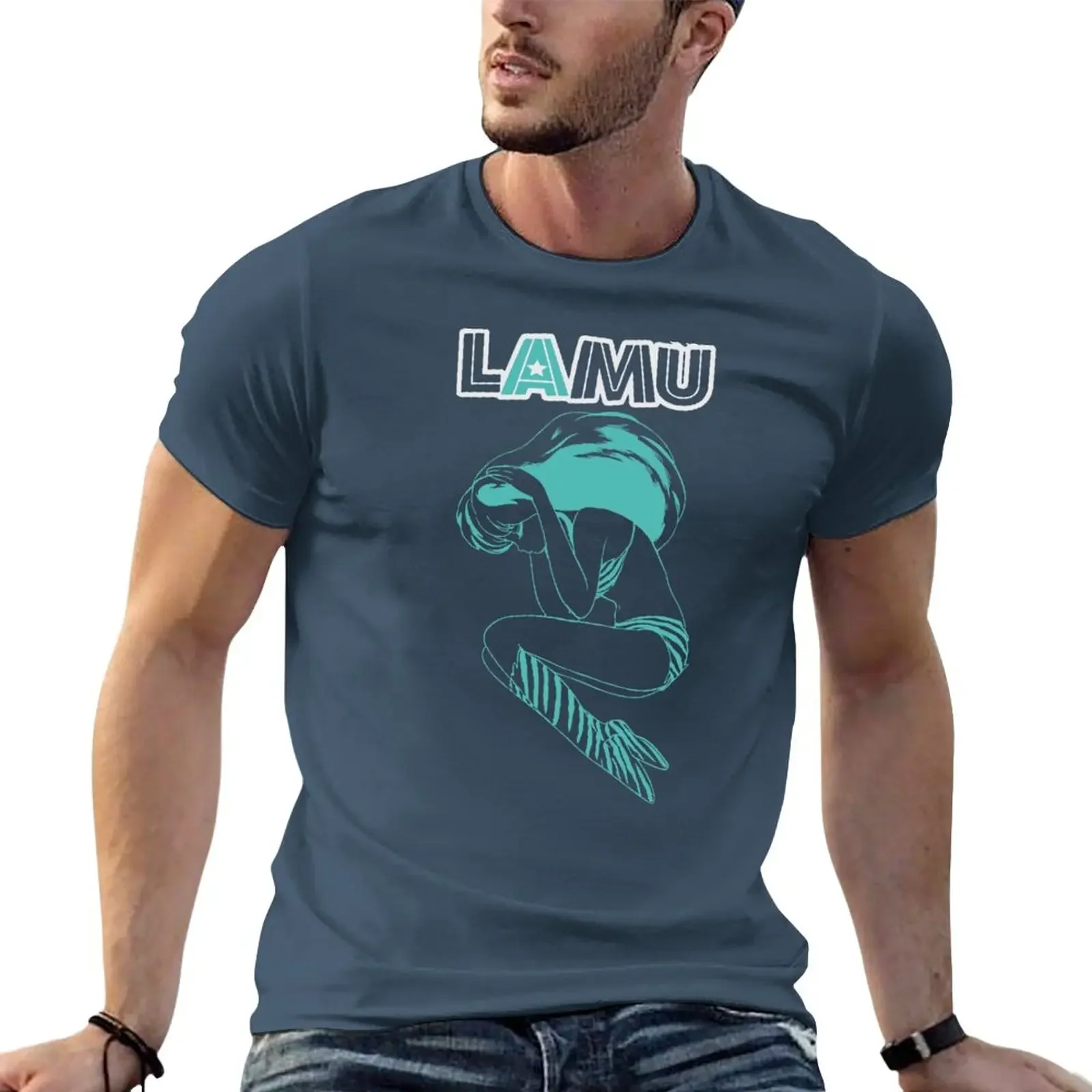 Lamù T-Shirt anime clothes aesthetic clothes plus size tops oversized t shirt men