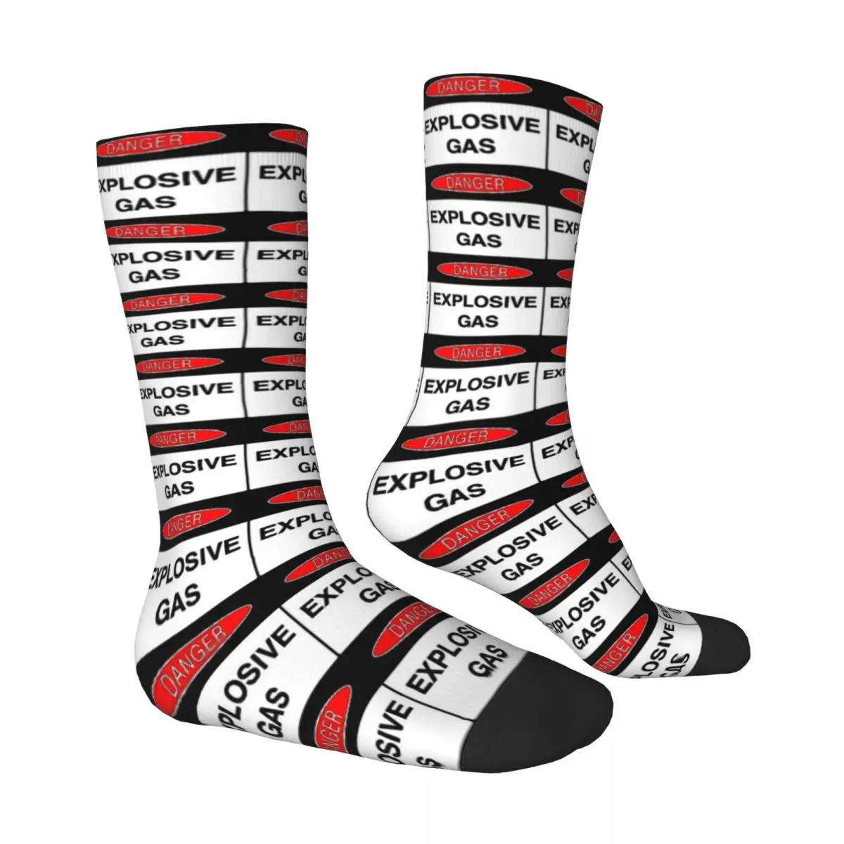 Tomorrowland Danger Explosive Gas Men Women Socks Outdoor Novelty Spring Summer Autumn Winter Stockings Gift