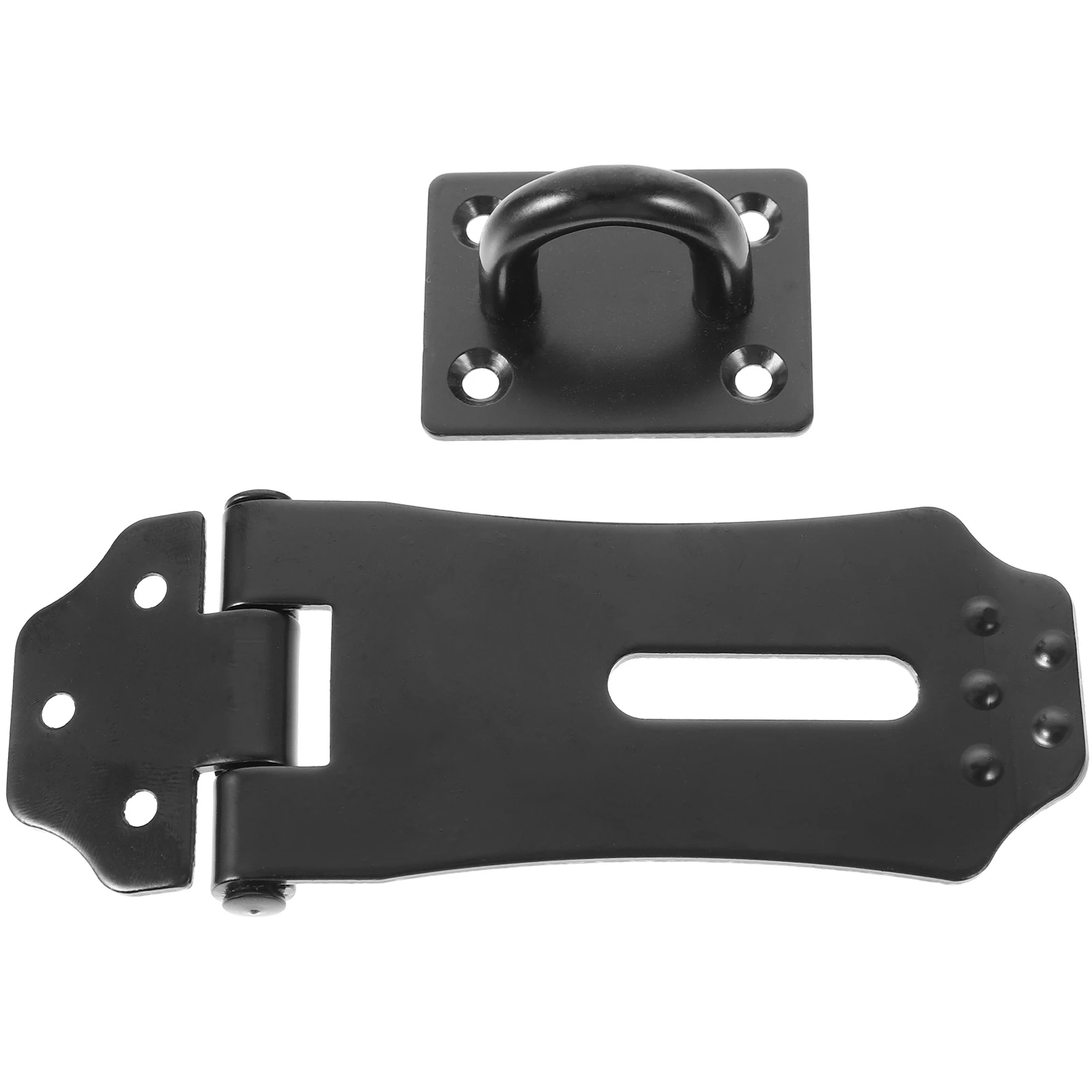 

Stainless Steel Padlock Hasp Door Clasp Heavy Duty Outdoor Gate Shed Container Garage Security Lock Hardware Concealed