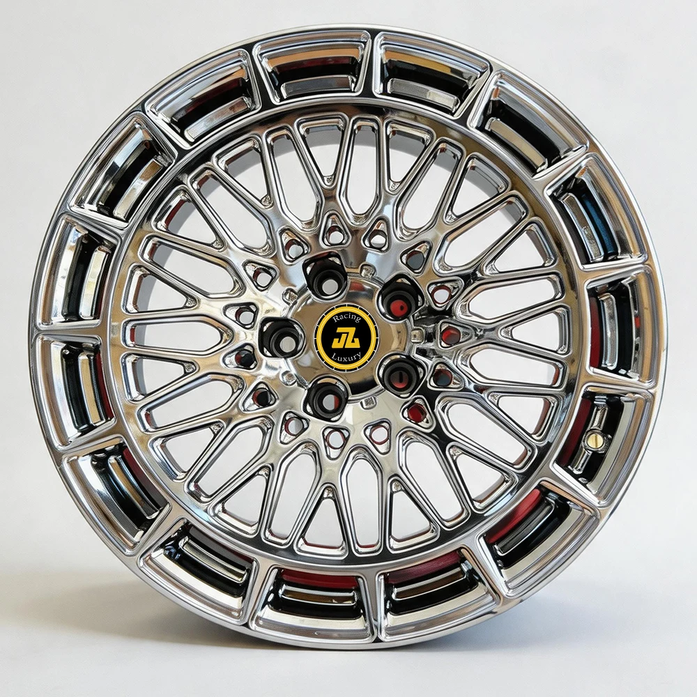 

High end private customization 17-24 Inch Chrome Forged Wheels, Multi PCD One-Piece Rims for Universal Luxury Passenger Vehicles