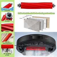 【Minimalist】For Roborock Q Revo Maxv/P10 Pro Vacuum Cleaner Replacement Parts 20PCS-Main Brush Dust Bag Hepa Filter Mop Cloth