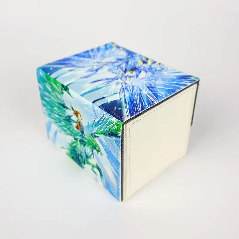 Yu Gi Oh Cards Box Adamancipator Crystal - Dragite Anime Game Opcg Tcg Ptcg Storage Box Diy Pu Collection Card Box Toys Gifts