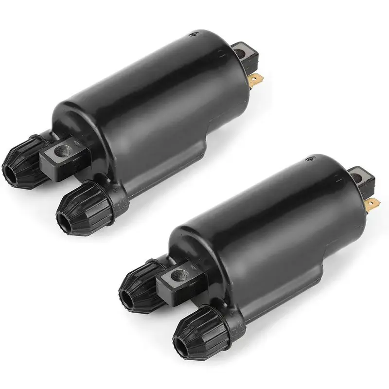 2PCS Dual Output Ignition Coil Fit for Honda CB650 CB750 CB900 CB1000 CBX 30500-422-003