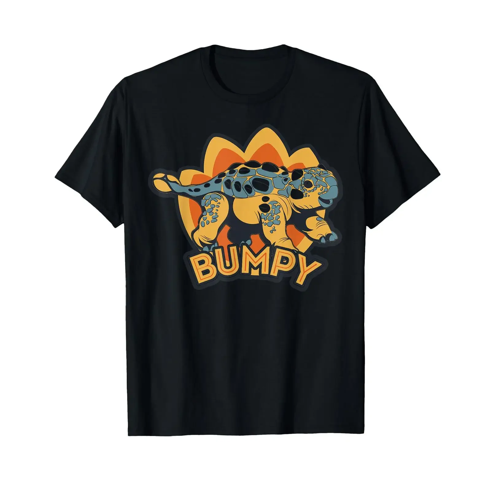 Camiseta con estampado de Jurassic World Camp Cretaceous Bumpy, estilo vintage, lavada, con gráfico elegante, ropa urbana para hombre, ligeramente a la moda