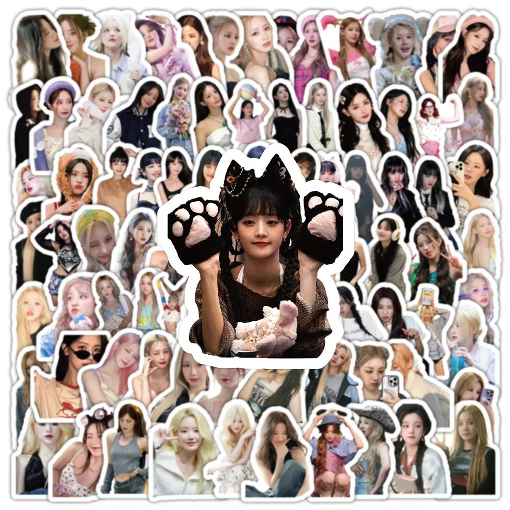 

10/50/100PCS Gidle Girl Group Stickers South Korean Girl Groups Decals Scrapbook Luggage Laptop Guitar Bike Sticker Fans Gift