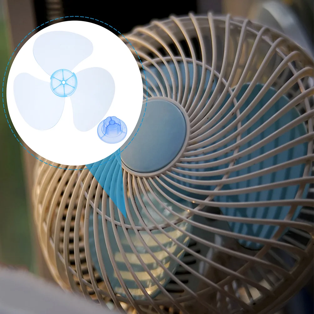 Fan Blades Plastic Electric Leaves Parts Portable Replacement Pp Stand Accessories Pedestal Cover Desktop