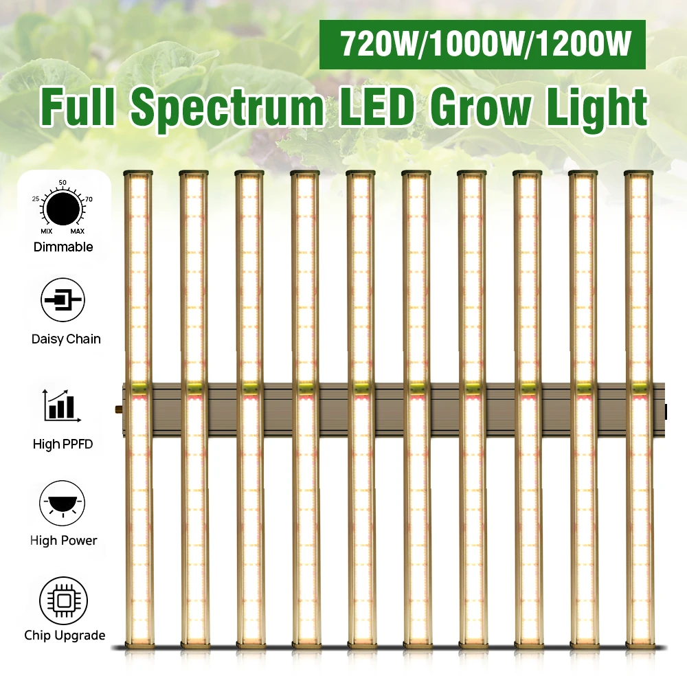 720W 1000W 1200W Volledige Spectrum LED Grow Light LM281B & Osram Voor Kas Hydrocultuur Plantengroei verlichting