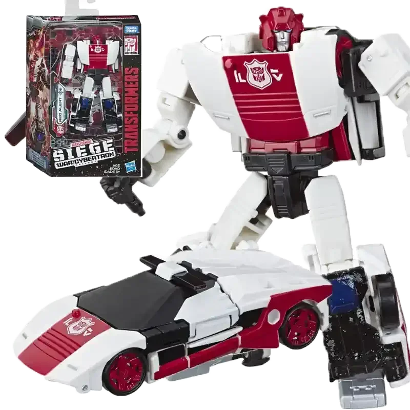 Disponibile Hasbro War for Cybertron Siege Enhanced Level D Red Alert Robot autentico Autobot Action Figure KO Transformers Toy Boy