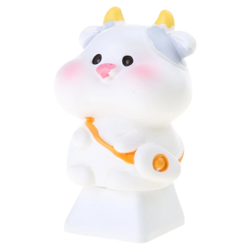 중국어 조디악 테마 기계식 키보드 장식 키캡 ABS 수지 3D 동물 키캡 1PC