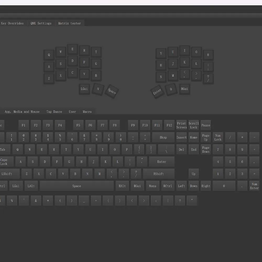 Imagem -06 - Split Ergonomic Mini Independente Gaming Teclado Hot-swappable Teclado Mecânico Rgb Qmk Frasco para Vial All Key Programável 40 Layout