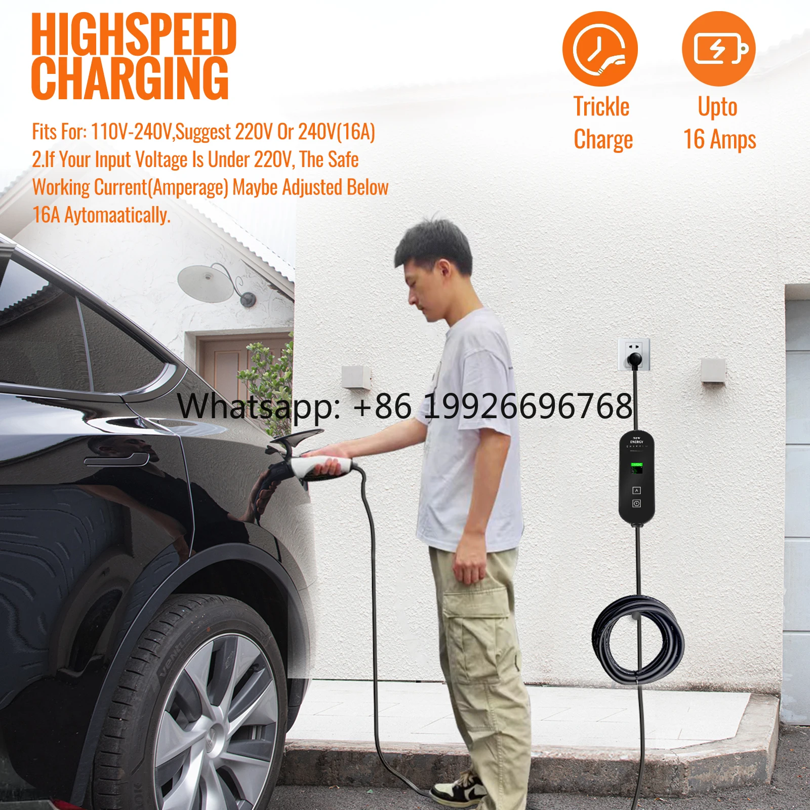 3.5Kw 7Kw 32A Type1…