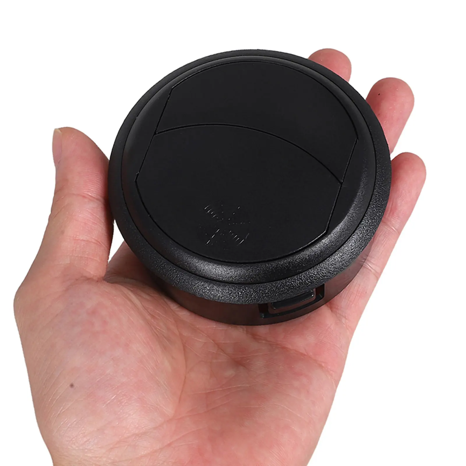 

Комплект из 4 регулируемых универсальных вентиляционных решеток для кондиционера (диффузоров) для авто, фургонов, яхт, лодок