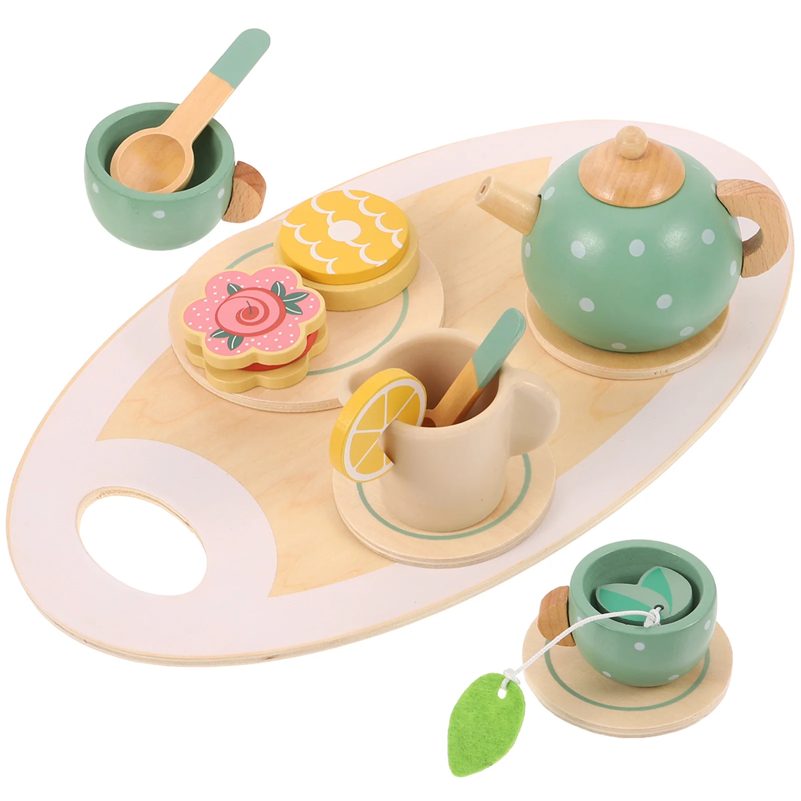 

Role-playing Tea Set Kids Toys Afternoon Playset Sweet Pretend Kitchen Accessories