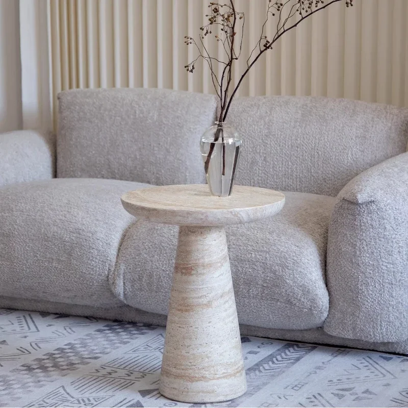 Home Nordic imitation of cave stone edge living room small coffee table end tables side table pliante desk hotel furniture