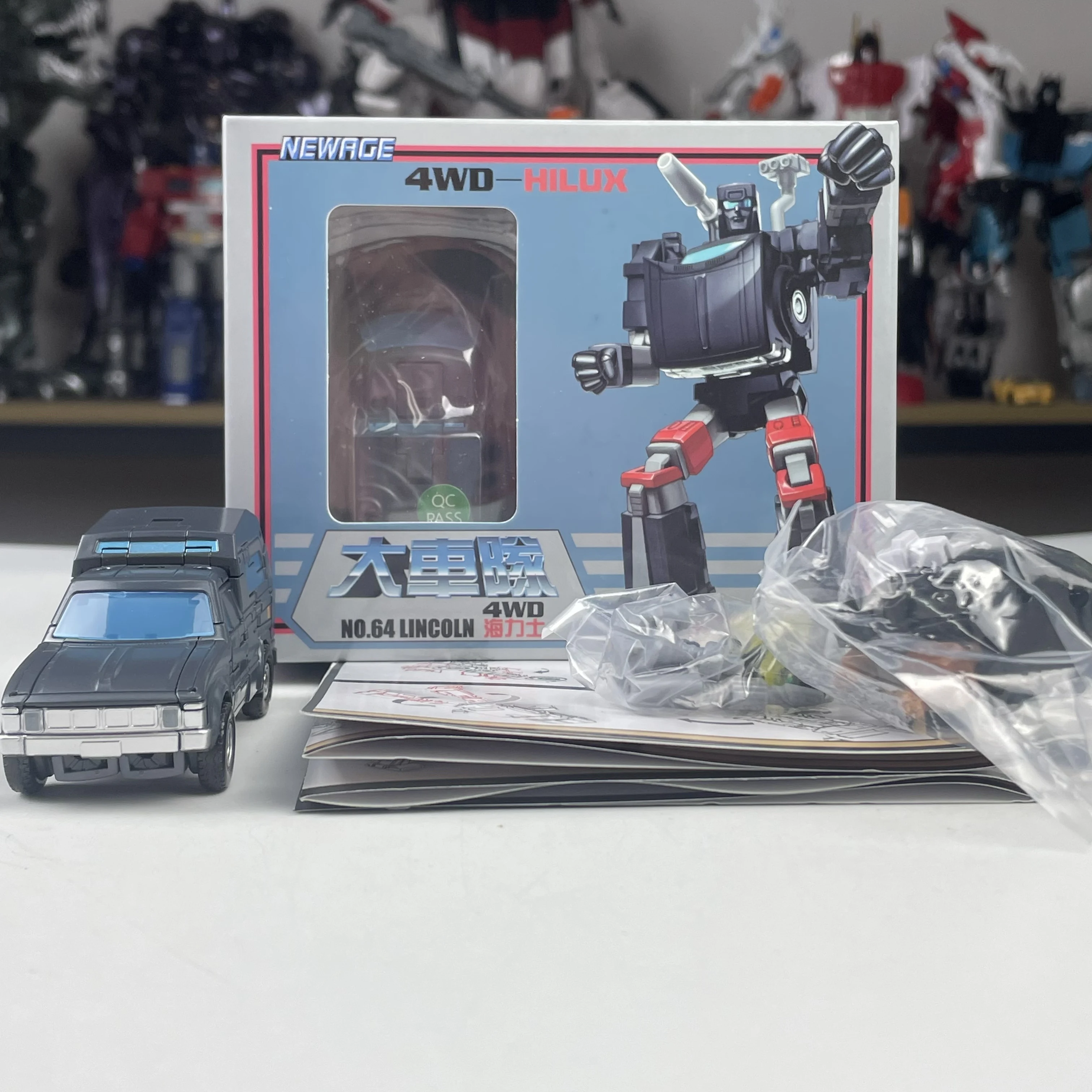 

NewAge Toys Transformation Toy Mini Warrior Heroes NA H64 8CM Figure