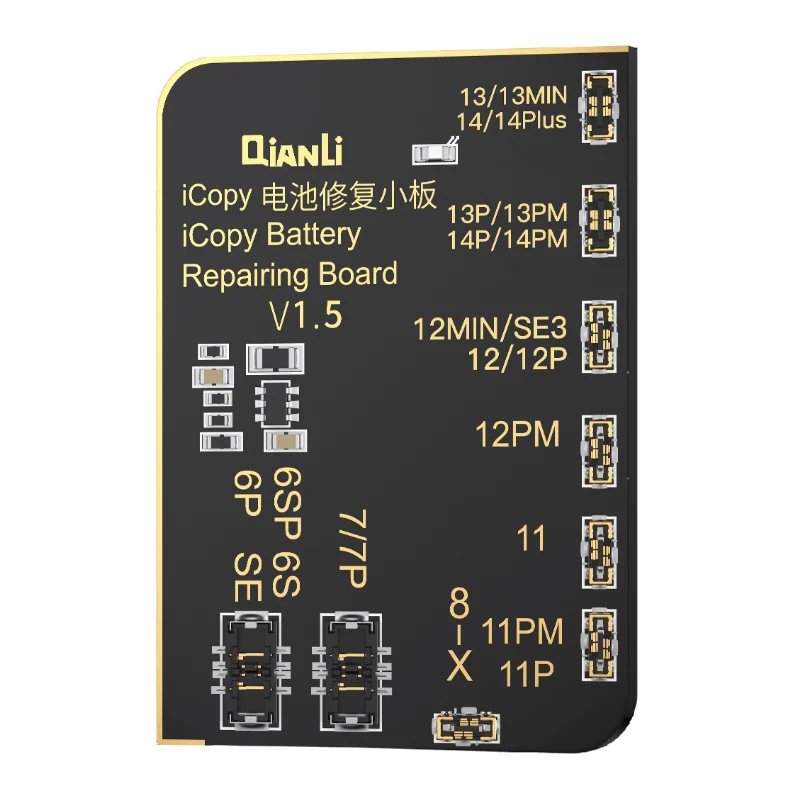 

Qianli ICopy Plus 2.1 2.0 Battery Repairing Board for Iphone 6- 11 11pro Max 12 12mini 12pro Max 13 13mini 13pro Max 14series