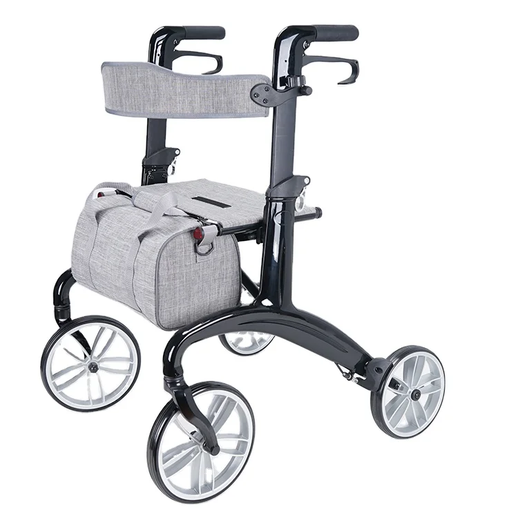 

Innovative Products 2023 Carbon Fiber Rollator Walker elderly Walking Rollator