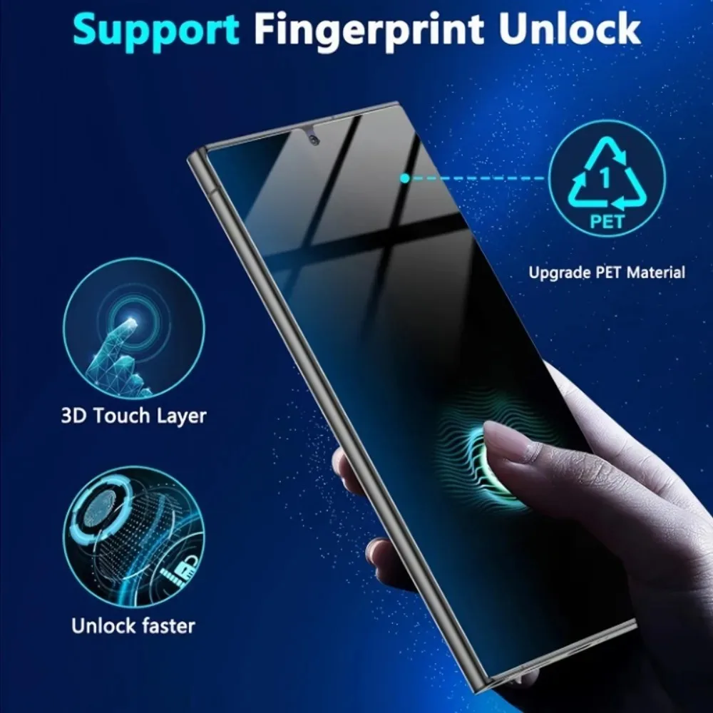 3Pcs Anti Spy Screen Protector for Samsung Galaxy S26 S25 S24 Ultra S23 S22 S21 Plus S25 S24 S23 FE Anti-Scratch Tempered Glass