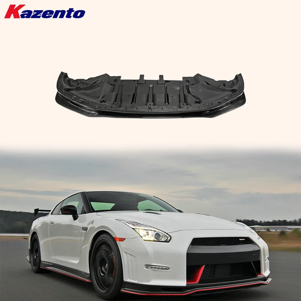 

For Nissan R35 GTR (2012-2017 Only) NIS Style Carbon Front Bumper Lip Diffuser