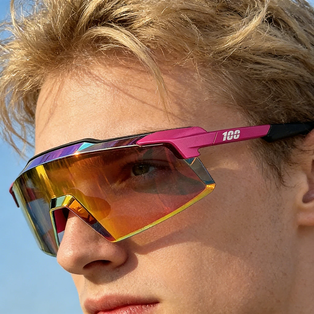 

100 Outdoor Cycling Sunglasses UV 400 Men MTB Bicycle Cycling Goggles Sports Mountain Climbing Fishing Women Sunglasses