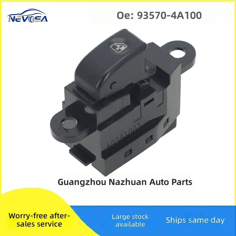 For Hyundai Window Control Switch Glass Lift Master Button 93570-4A100 Auto Parts