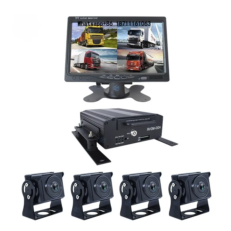 

720P/1080P 4G 5G Wifi 4ch/6ch/8ch SD/HDD Car School Bus Truck Mobile DVR Kits Surveillance System