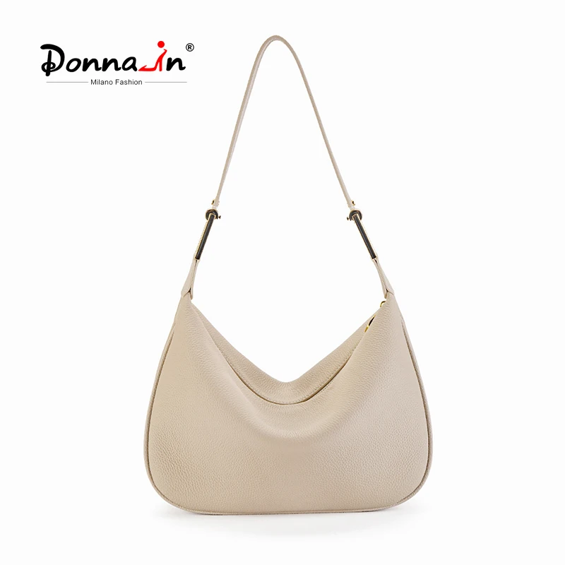 

Donnain New Casual Calfskin Shoulder Bags for Women Genuine Leather Classic Concise Crossbody Bag Daily Fashion Female